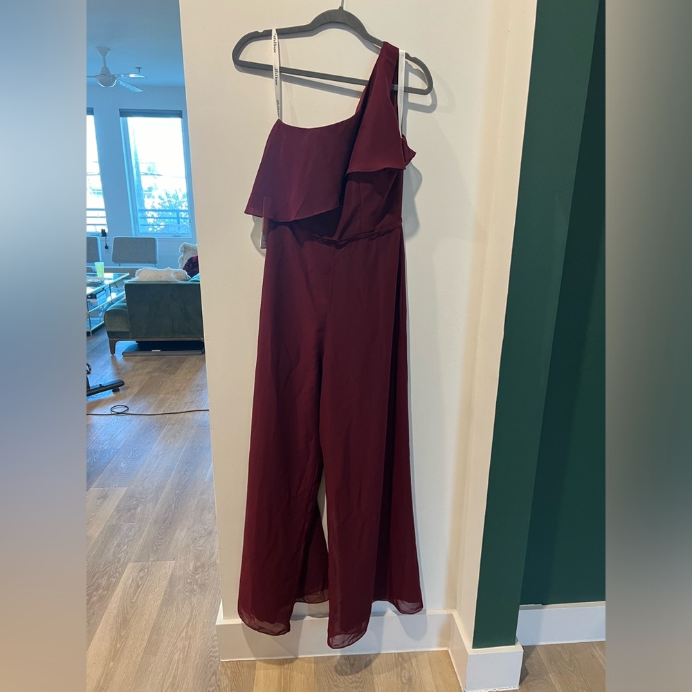 Burgundy Jumpsuit